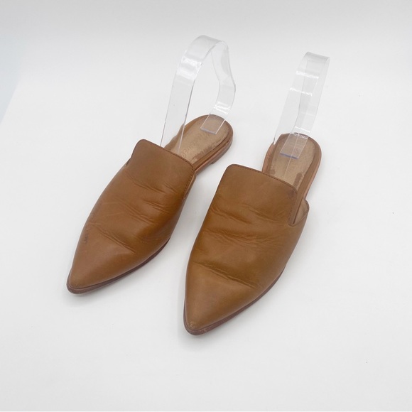Madewell Shoes - Madewell Brown Leather Women's Mules sandals Casual Summer Spring Sz 6